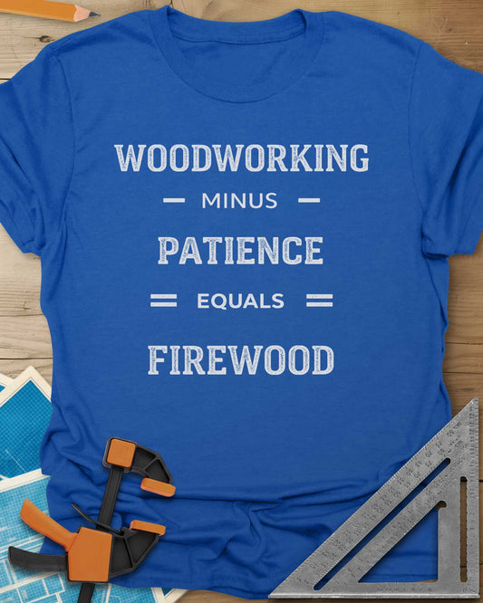 Woodwork Minus Patience Tee