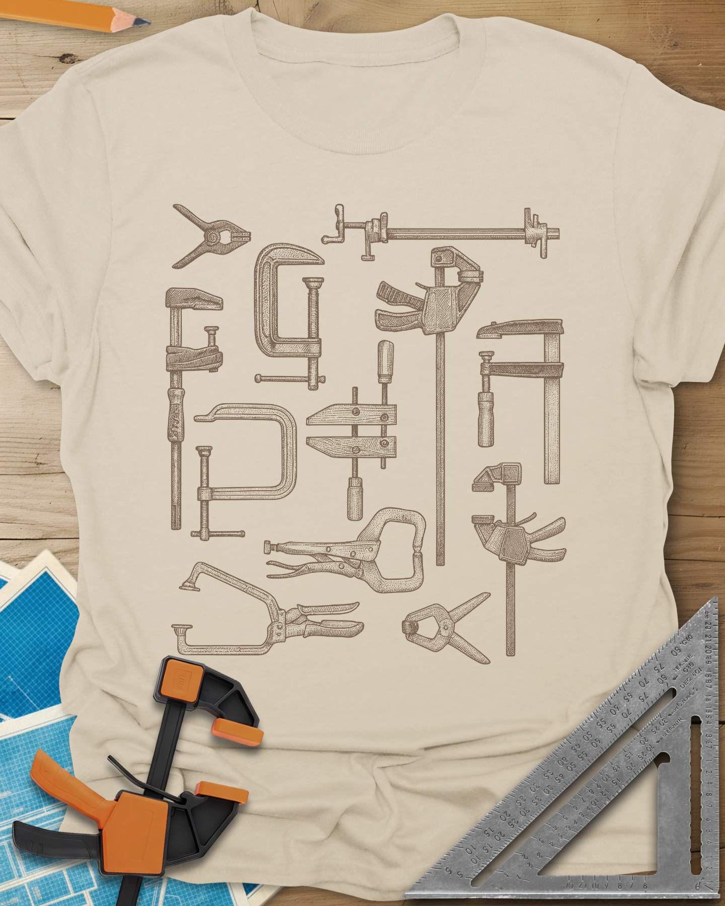 Clamps Collage Tee