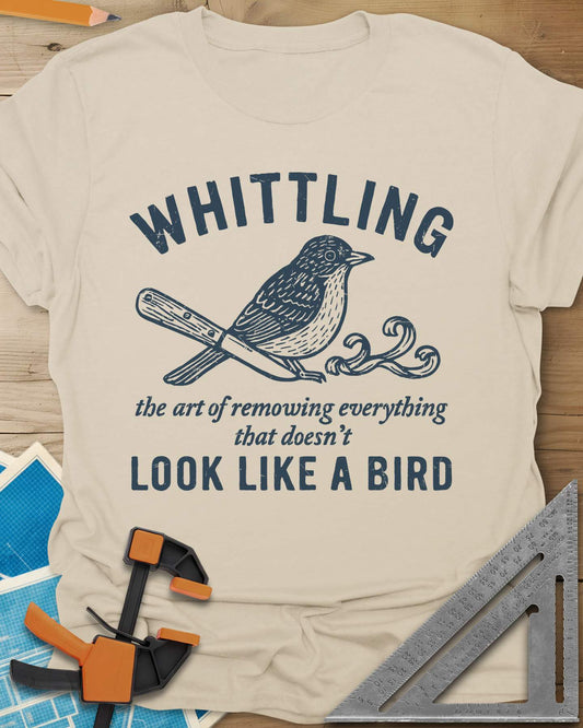 Whittling Art Tee