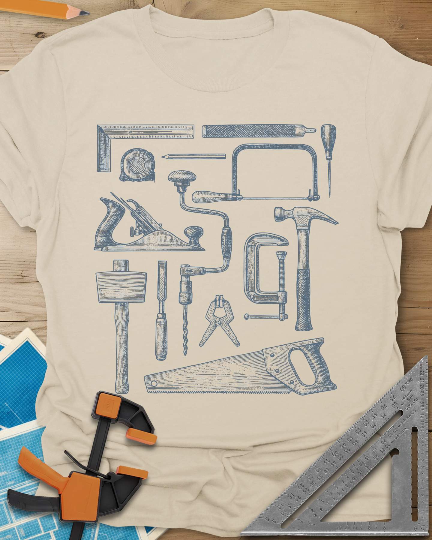 Essential Tools of the Trade Tee — Vintage Maker Edition