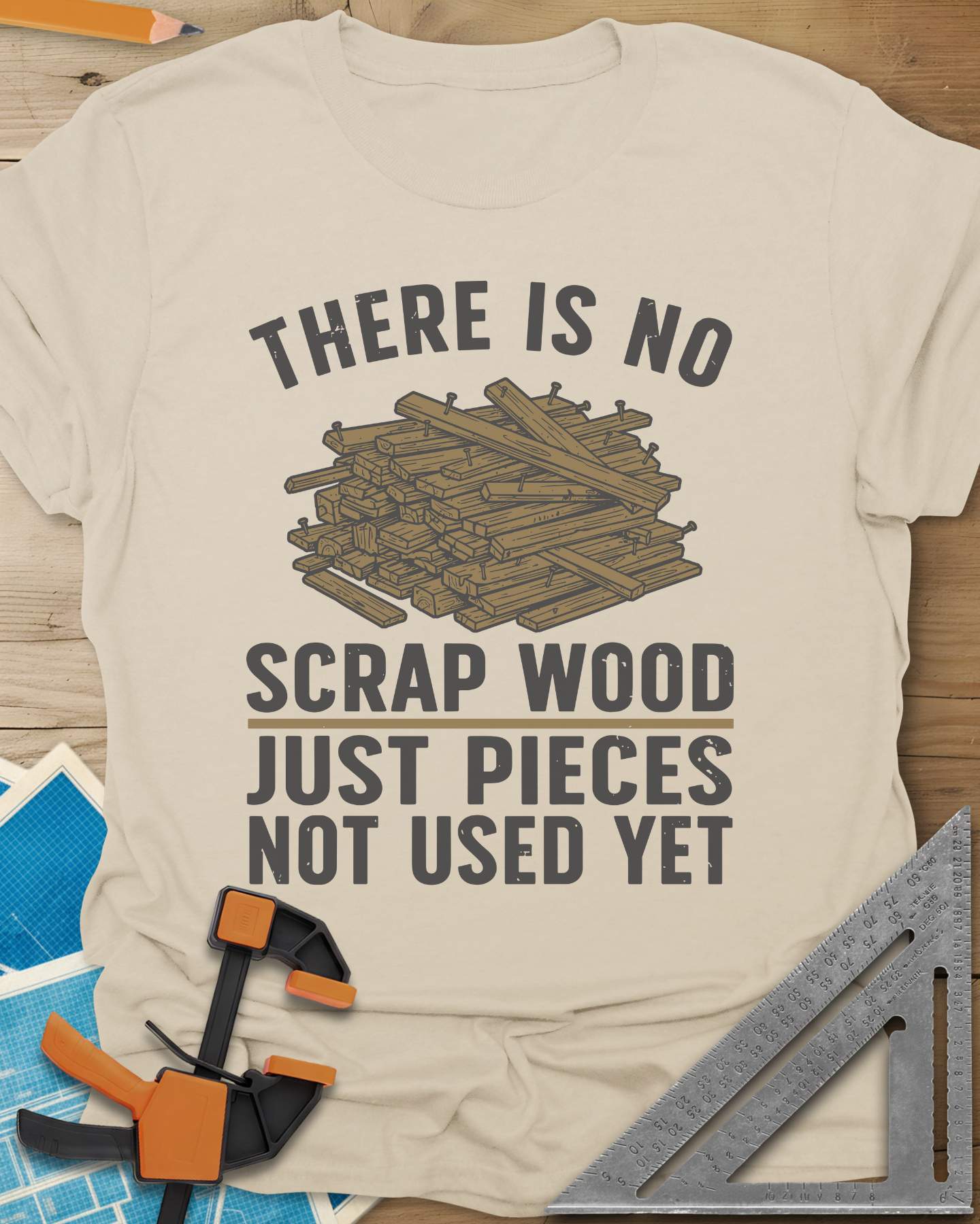 No Scrap Wood Tee