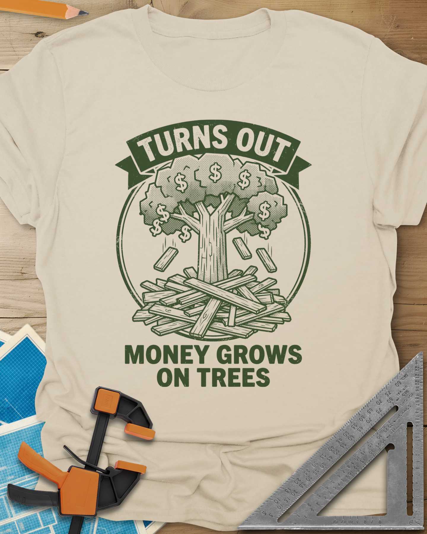 Money Grows On Trees Tee