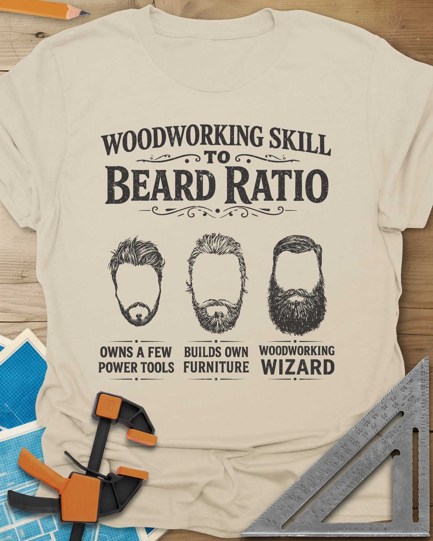 Skill To Beard Ratio Tee