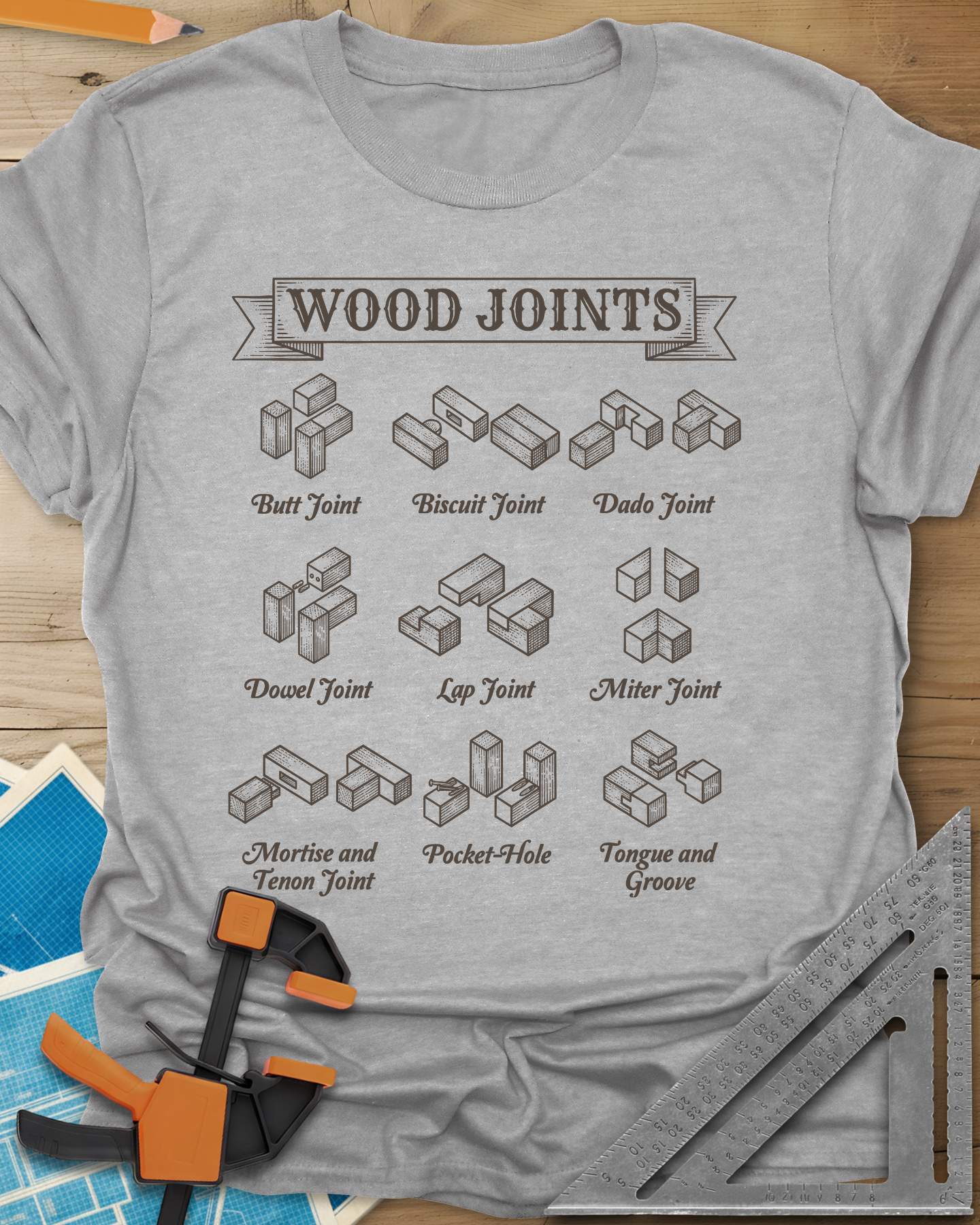 Wood Joints Tee