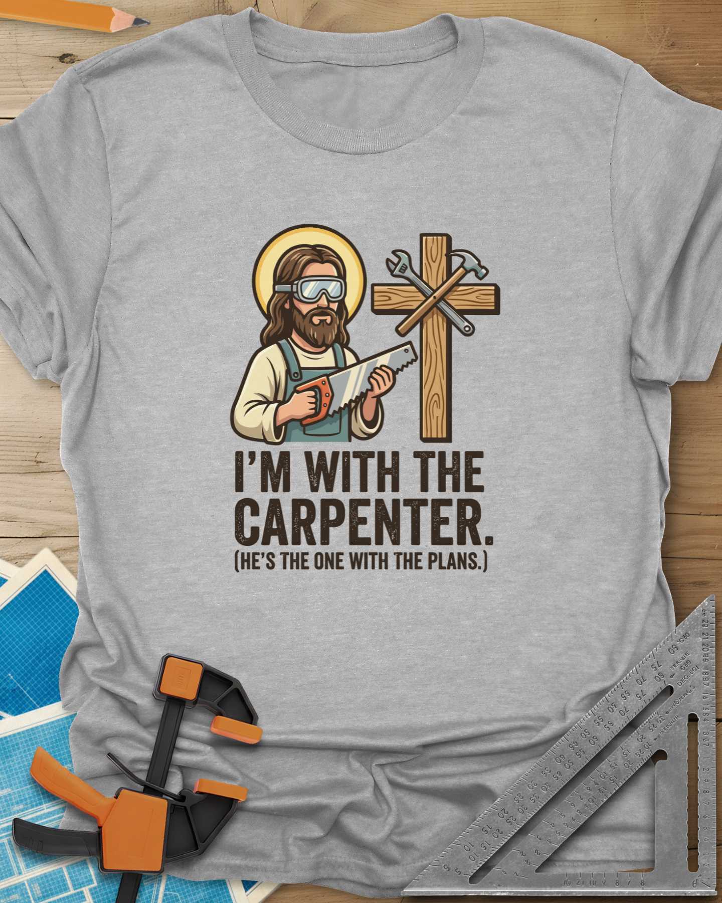 I'm With The Carpenter Tee