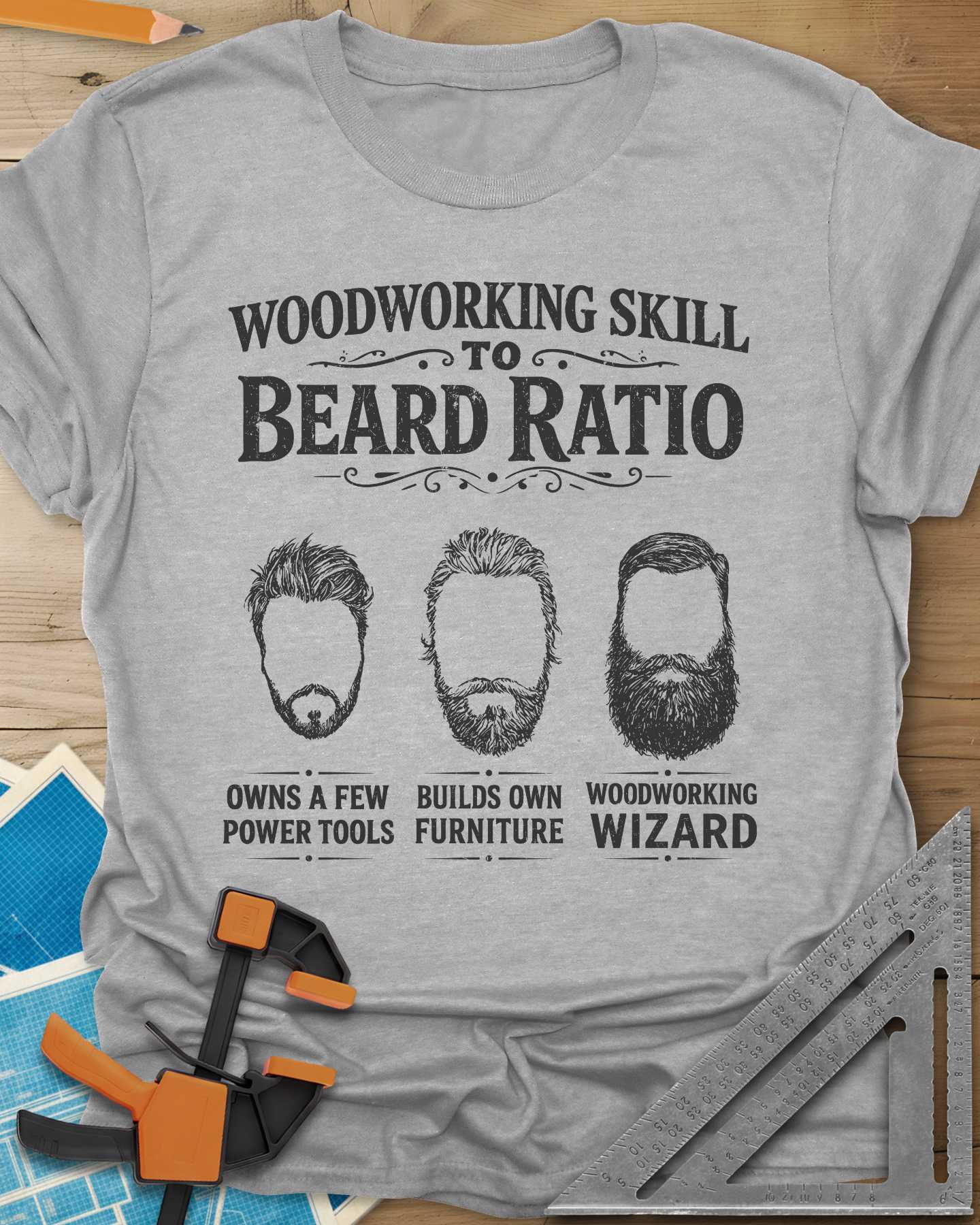 Skill To Beard Ratio Tee