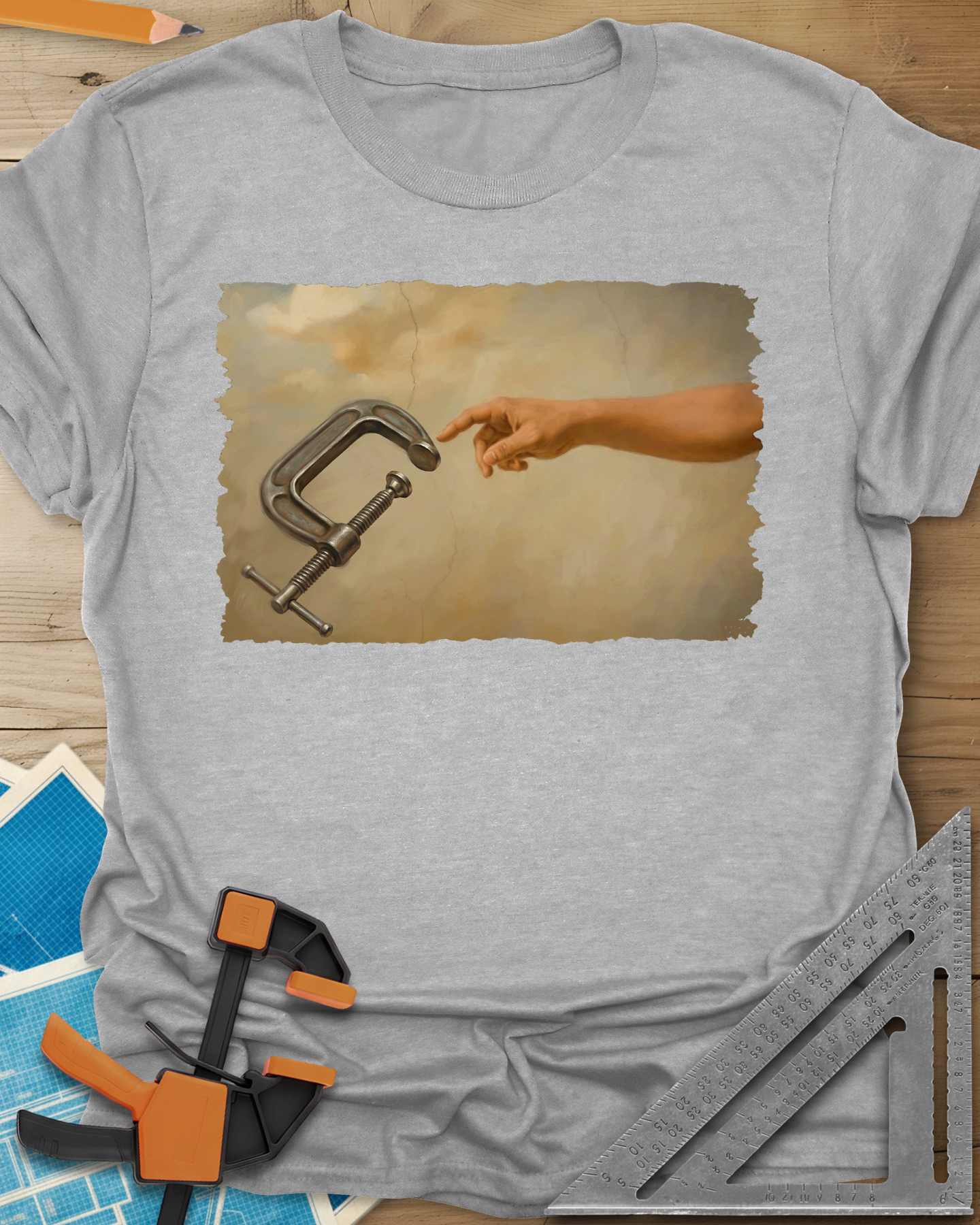 Creation Of The Clamp Woodworking Tee