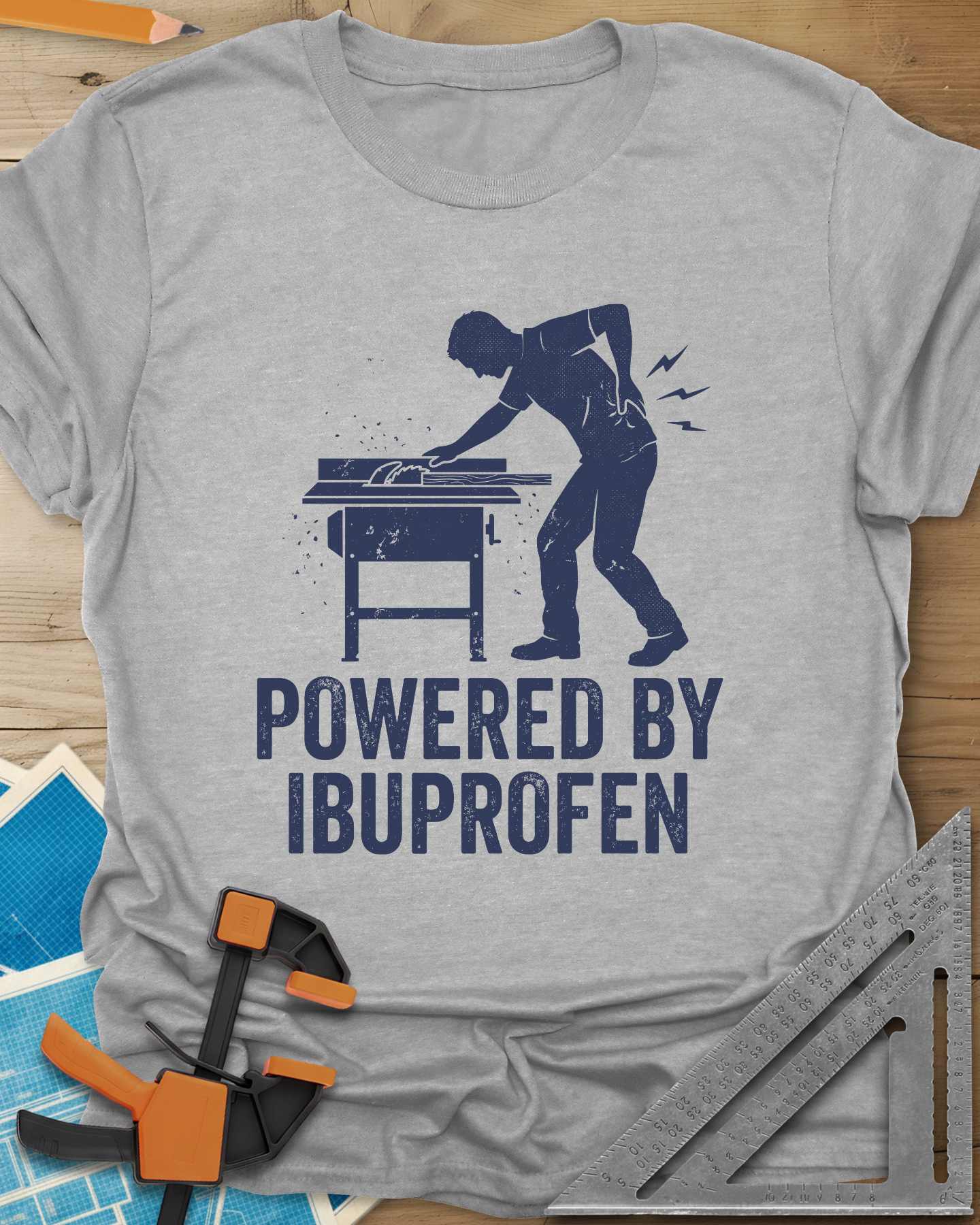 Powered By Ibuprofen Tee