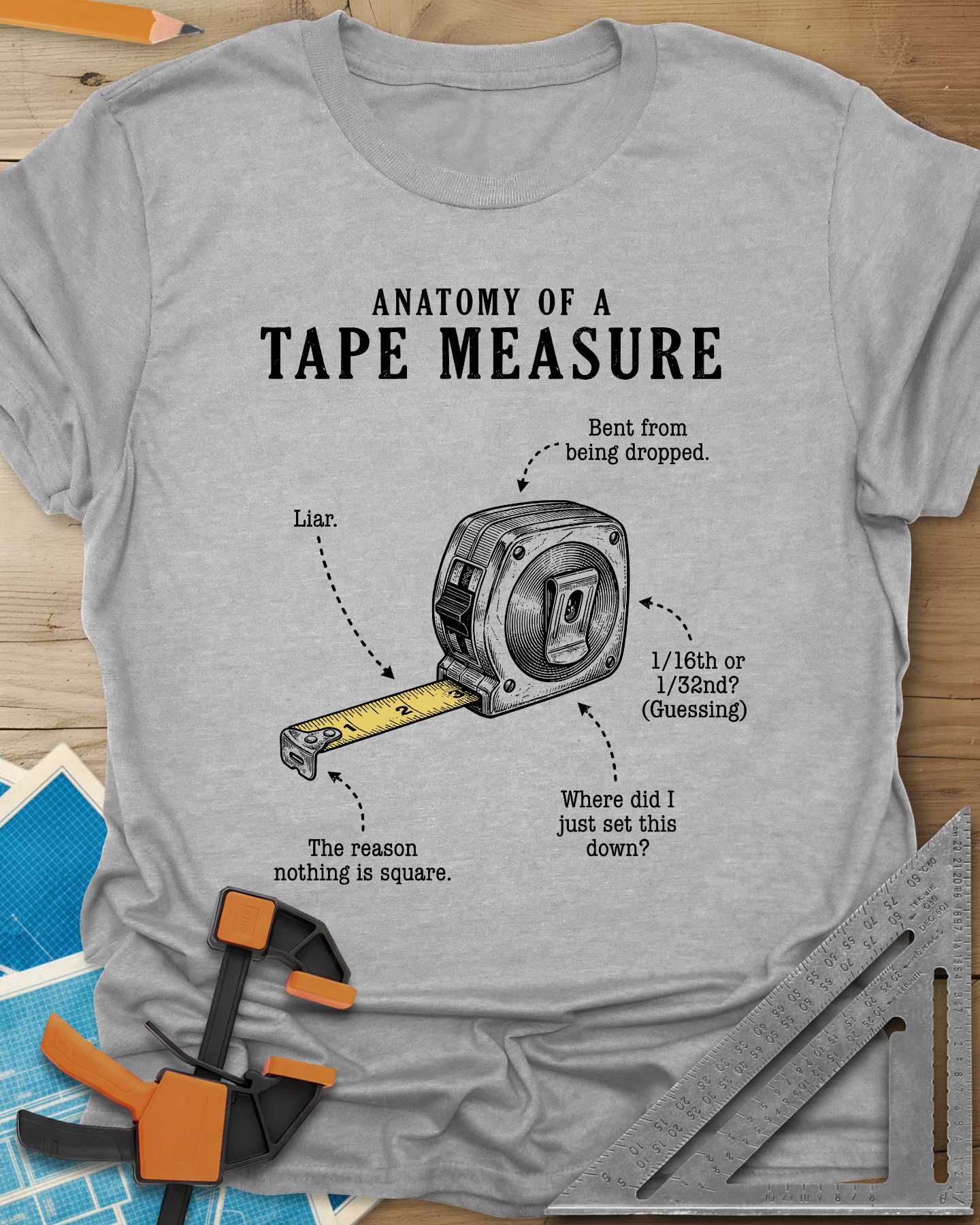 Anatomy of a Tape Measure Tee