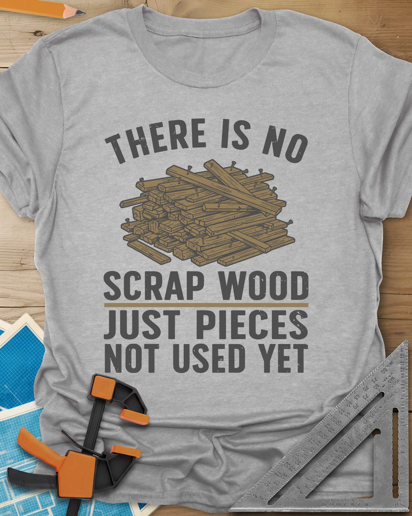 No Scrap Wood Tee