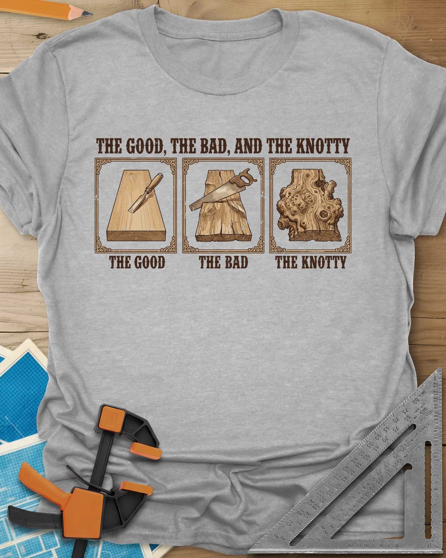 The Good, The Bad, And The Knotty Tee