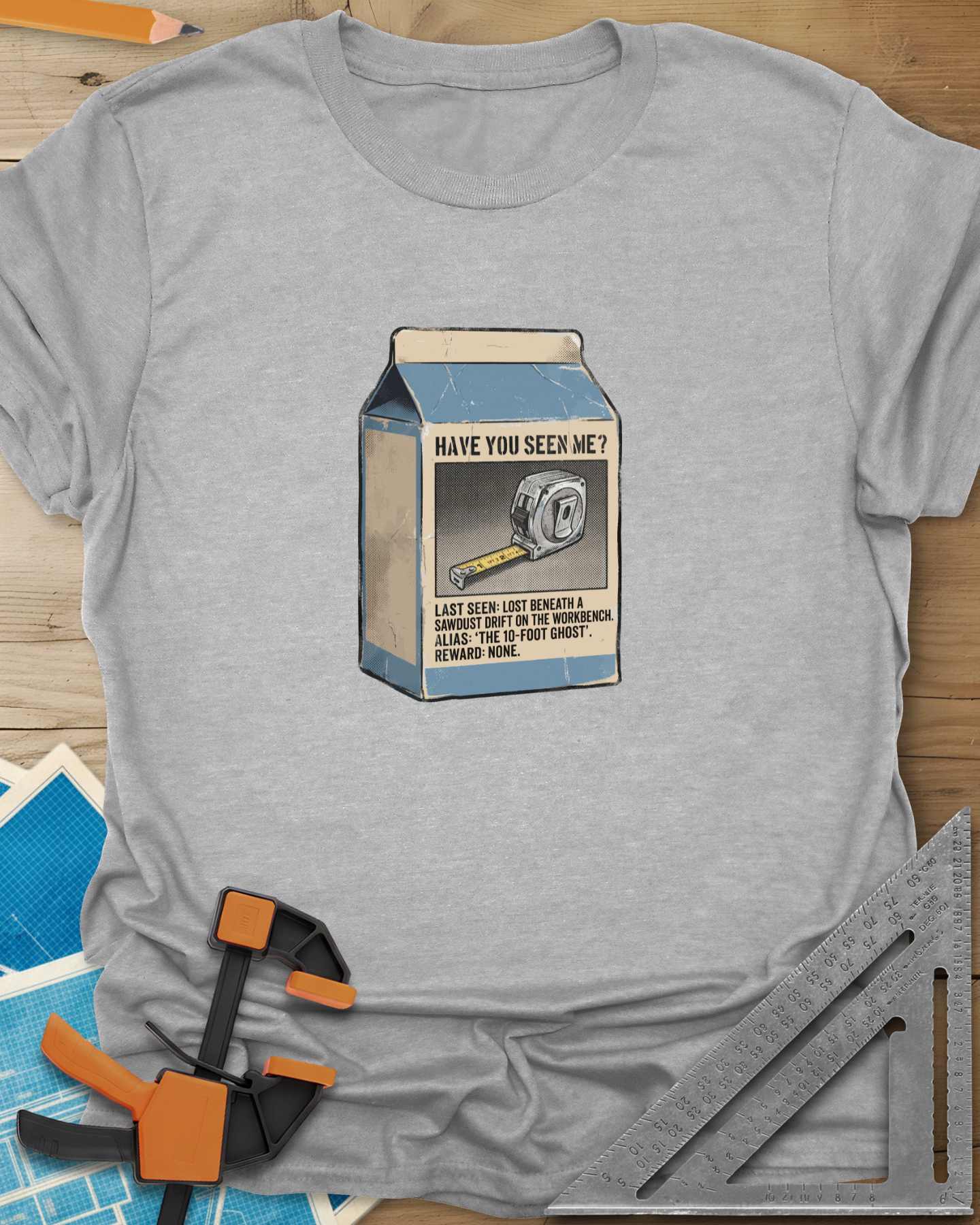Have You Seen Me Tape Measure Tee