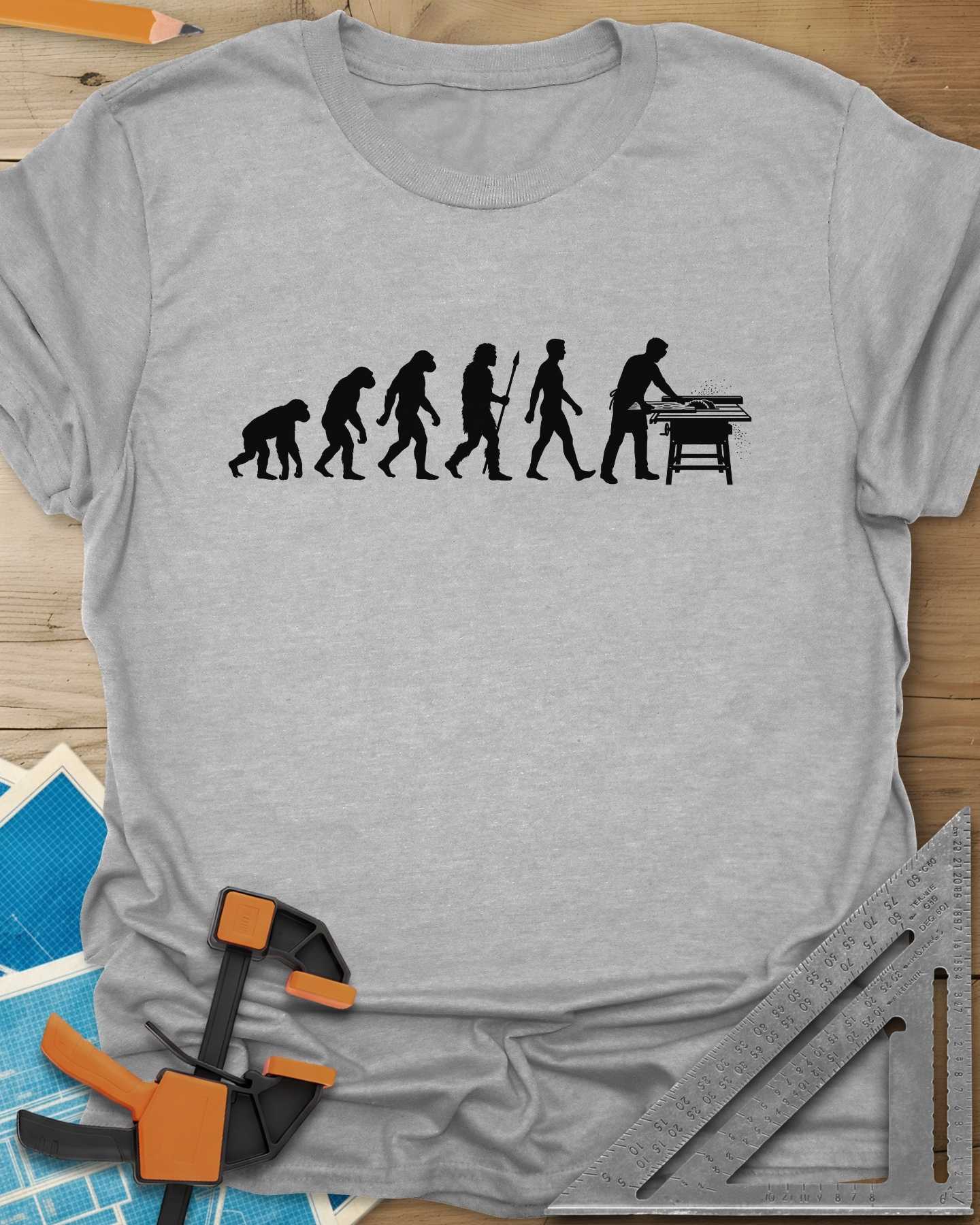 Woodworking Evolution Tee