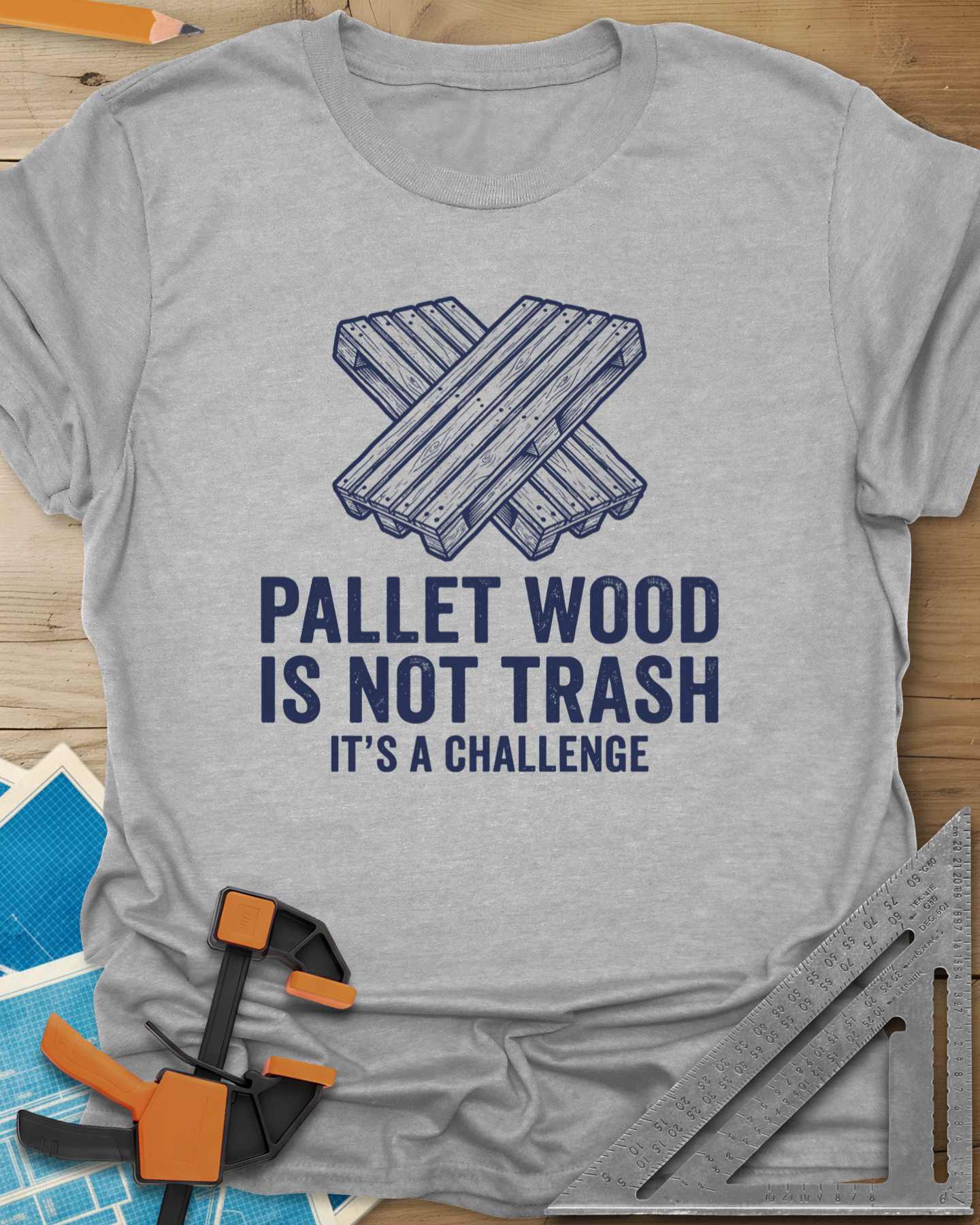 Pallet Wood Challenge Tee